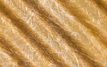 Round Green fibreglass roof waterproofing