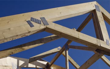 Round Green roof trusses for new builds and additions