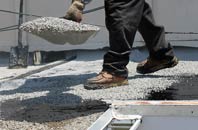 find rated Round Green flat roofing replacement companies